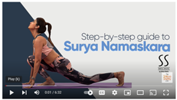 Photo of a person practicing a step-by-step guide to Surya Namaskara